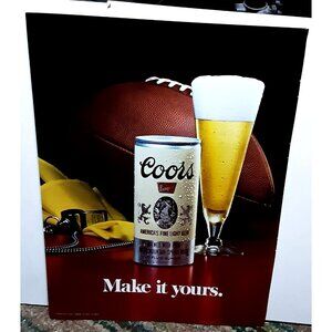 1978 Coors Americas Fine Light Beer Original Print Ad